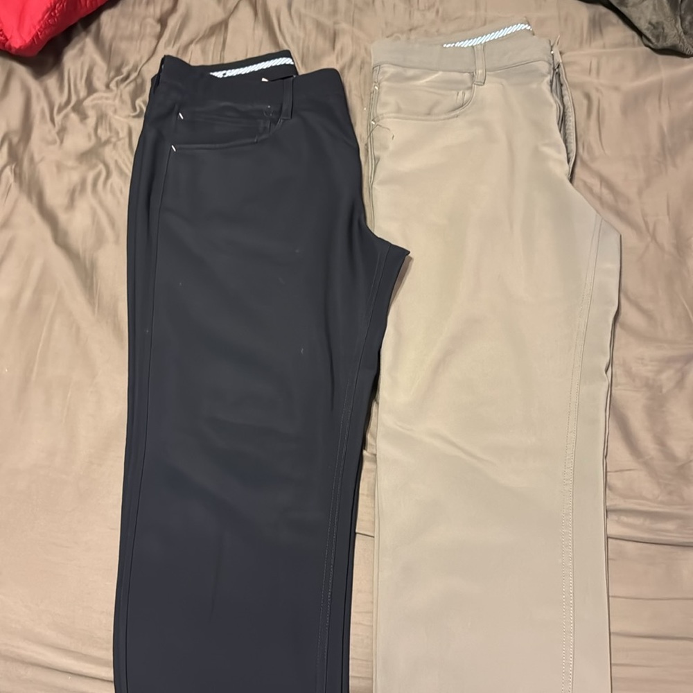 PAIR of FootJoy Athletic Fit Pants - size 34W x 30L